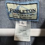 Pendleton Pendelton Originals Size Large Short Sleeve Denim Button Up Photo 2