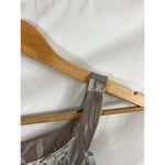 Alexia Admor  Snakeskin print chiffon pelplum blouse size medium Photo 2