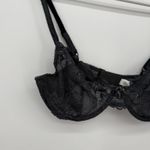 Apt. 9  Dark Gray Sheer Lace Bra Underwire Size 36B Bralette Photo 1