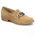 Sofft Chain Link Loafer Suede Nevara Hazelwood Brown Tan Shoes Casual Dressy 8.5 Photo 1