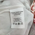 LPA  Anthropologie Linen Off Shoulder Romper Floral Summer Rose Bouquet Size XS Photo 9