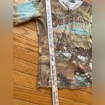 Vintage Vanilla Sugar Buffalo Bills Wild West Shirt Lace Up Rhinestone Y2K Sz M Size M Photo 4