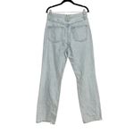 NWOT Slvrlake London High Rise Straight Leg Distressed Jeans 29 in Love Hurts Blue Photo 3