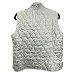 Eddie Bauer  PREMIUM GOOSE DOWN LT GRN QUILTED DOWN EMBROIDERED FLOWERS VEST SZ L Photo 2