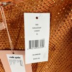 Cult Gaia Dari Metallic Cutout Column Gown Size Medium Cinder Photo 5