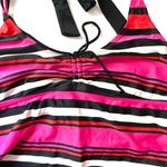 Motherhood Maternity  striped swim tankini medium Photo 1