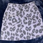 Cheetah Mini Skirt With Pockets Multi Size M Photo 1