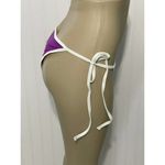 Solid & Striped  The Amber Side Tie Bikini‎ Bottom Electric Grape Purple Large Photo 11