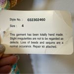 Adrianna Papell New! Evening Handmade Silk Top Beads And Sequins Women’s Size 4 Photo 11