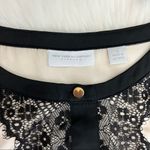 New York & Co. Cream and black lace dress Photo 3