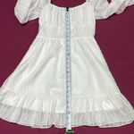 Amazon Elegant White Long Sleeve Dress Photo 5