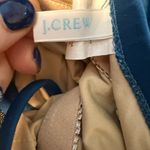 J.Crew  One Piece Swimsuit Optional Strap Or Strapless Aqua Turquoise Blue Sz 12 Photo 7