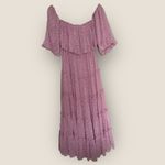 MISA Los Angeles Misa | Cassandra Off-Shoulder Tiered Maxi Dress | Size XS (Fits S) | NWT Photo 6