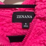 Zenana Outfitters Sherpa High-Low Hooded Vest with Pockets Hot Pink Women’s Size Small Photo 9