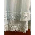 Shirey Vintage Peignoir Nightie & Bed Robe Set Jr. Petite 7/8 Blue Photo 4