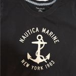 Nautica  Black Anchor Logo Short Sleeve Tee Photo 1