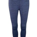 Outdoor Voices Blue Mid Rise Activewear Yoga Fitness Cropped Leggings Pants Sz S Photo 0