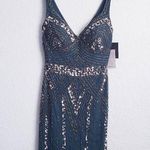 Marina Emerald Green Beaded V Photo 0