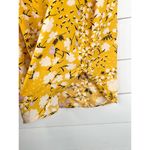 Philosophy Yellow Floral Ruffled V-Neck Sleeveless Pullover Blouse Size Small Photo 7