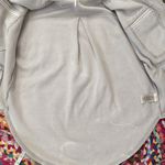 Free People Ruby Light Gray Fleece Button Up Shacket Photo 6