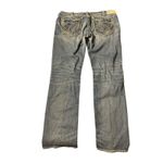 Silver Jeans Co Silver Jean Suki Low Straight Jeans Women Blue Denim Studded Embellished W33 L32 Photo 9