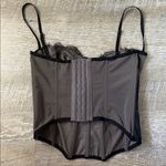 Urban Outfitters  Out From Under Black Black Corset Top Size Medium Photo 2