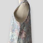 Orvis Vintage Pastel Tapestry Floral Button-Front Vest Photo 3