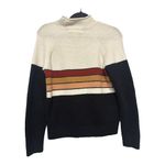 Saltwater Luxe  Cowl Neck Striped Sweater Size Small Photo 2