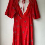 Free People Mockingbird Mesh Inset Floral Mini Dress 0 Photo 4