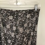 Aritzia Talula Strapless Jumpsuit Floral Black & White Small Photo 2