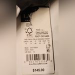 Ralph Lauren  Cutout One Shoulder Women One Piece Swimsuit Black & White Size 12 Photo 5