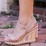 Valentino Garavani Native Couture 1975 espadrille wedge sandals size IT 40 US 10 Photo 0