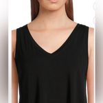 Time And Tru COPY - Womens Tank Top Size Small 4-6 Relaxed Fit Sleeveless Black Photo 2