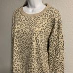 Splendid  Cheetah Pullover Sweater Photo 2