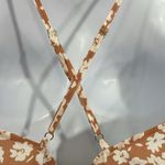 Pink Lily  Delighttully In Love Orange Floral Dress Romper Photo 5