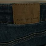 American Eagle : Super Hi-Rise Jeggings Crop- Super stretch- frayed hem-6 regular Photo 9