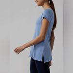 Athleta NWT  Essence Support Top Cottage Blue Size XS Photo 1