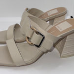 Dolce Vita Palyce Heeled Sandal Square Toe Heels Women’s 6 Bone Photo 0