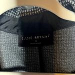 Lane Bryant Black Houndstooth Blazer Jacket One Button 26 Photo 1