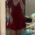 Apricot Lane Red Mini Dress Photo 1