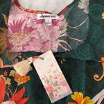 Johnny Was Roselyn 100% Silk Floral Print Tank Top M Photo 6