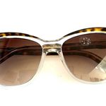 DKNY  sunglasses sunnies tortoise and clear plastic cat eye Donna Karan Photo 5