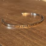 MantraBand Stainless Steel Inspirational Cuff Bracelet Photo 2