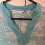 Shiraleah Women's Turquoise tunic cover up large Blue Photo 2