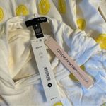 AQUA Lemon Slice Print Hooded Sweater Bloomingdale’s Exclusive size XS NWT White Photo 8