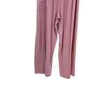 Free People Downtime Wide Leg Pants Bow Detail Lounge Rose Pink Size XS Photo 8