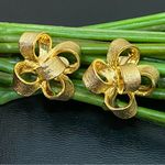 Vintage KJL Kenneth Jay Lane Textured Gold Photo 0