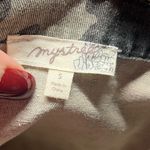 Mystree Savanna Jane Green Gray Camo Utility Jacket Shirt Dress Frayed Hem Size S Photo 5