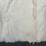 Sundance  Crochet Dress White Size M Cottagecore Boho Beach Photo 2