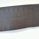 Coldwater Creek  Brown Leather Belt with Red Bead Details Photo 3